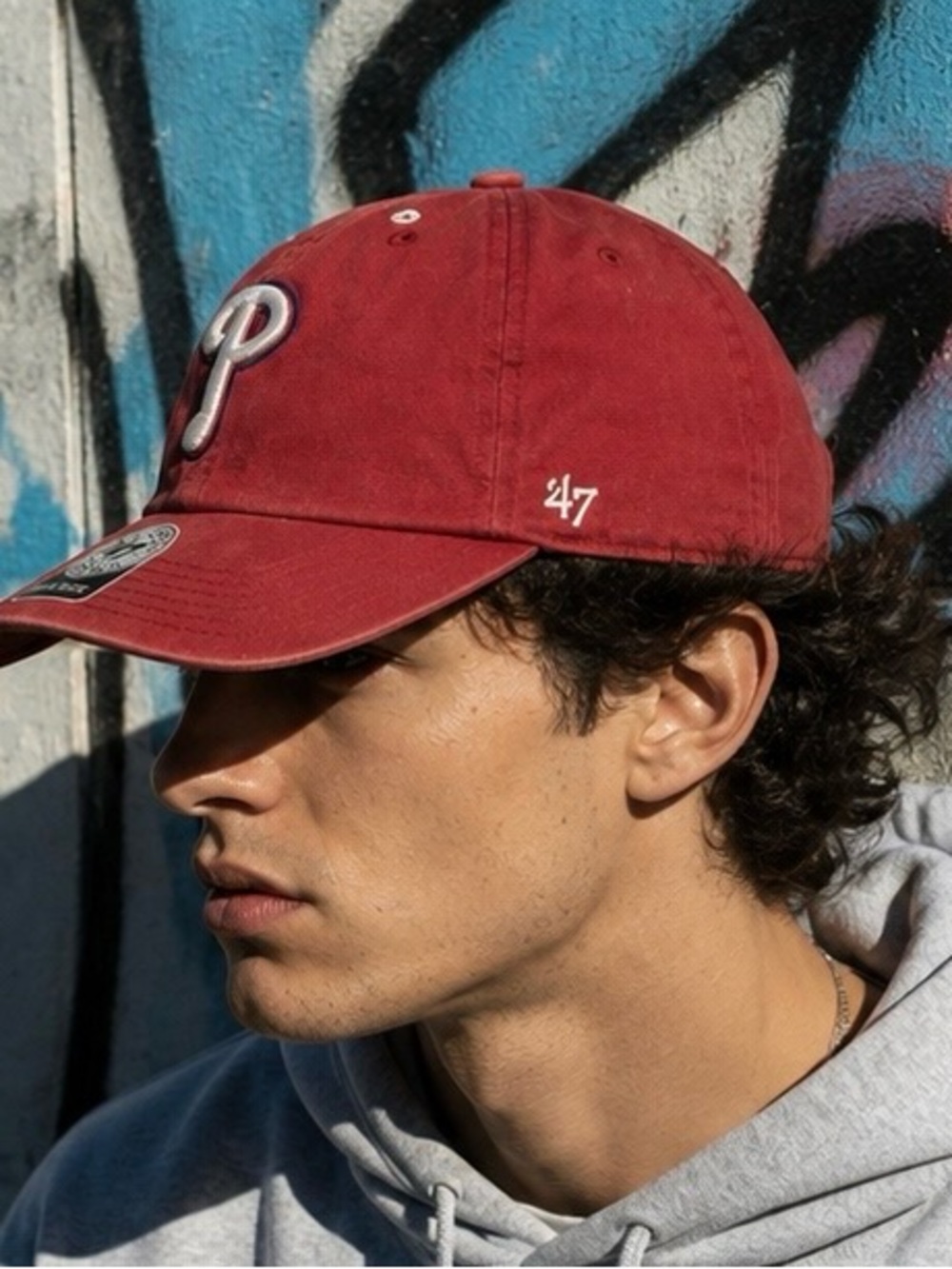 '47 Phillies Red Baseball Cap